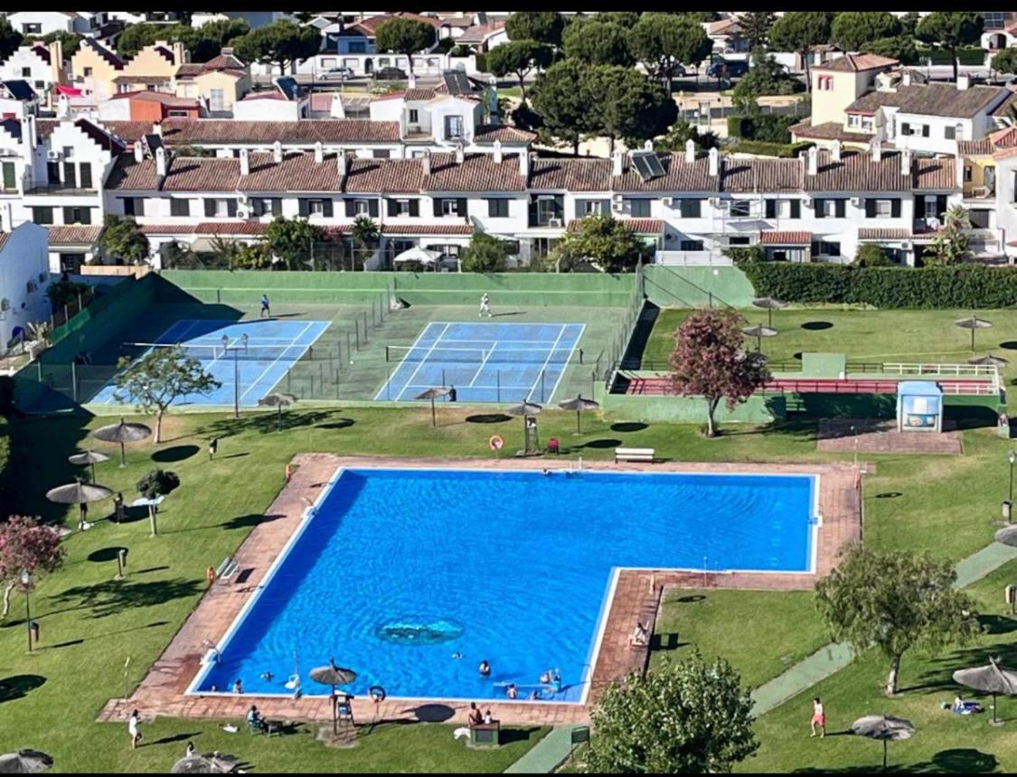 Апартаменты Frente Al Mar, Preciosas Vistas, Piscinas , Valdelagrana Эль-Пуэрто-де-Санта-Мария Экстерьер фото