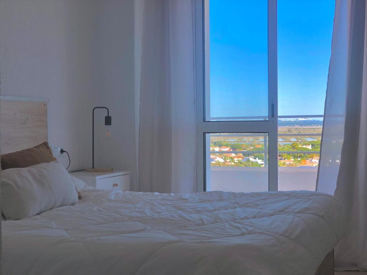 Апартаменты Frente Al Mar, Preciosas Vistas, Piscinas , Valdelagrana Эль-Пуэрто-де-Санта-Мария Экстерьер фото